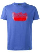 Marc Jacobs Logo Print T-shirt, Men's, Size: Large, Blue, Cotton