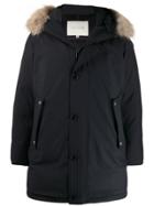 Mackintosh Dornoch Black Wool Down Parka Gd-1001