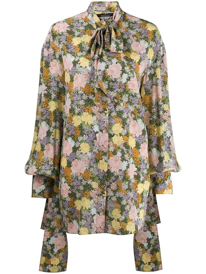 Rokh Pussy-bow Collar Blouse - Neutrals