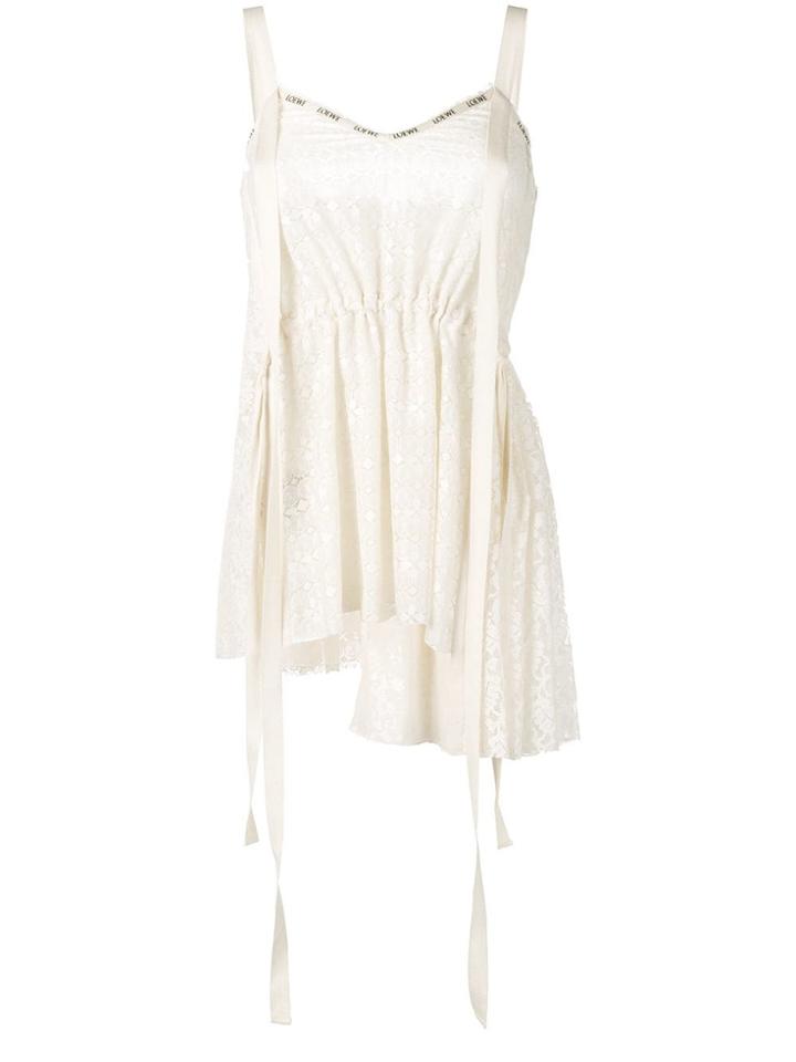 Loewe Ribbon Detailed Top - White