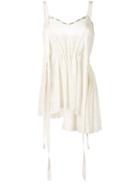 Loewe Ribbon Detailed Top - White