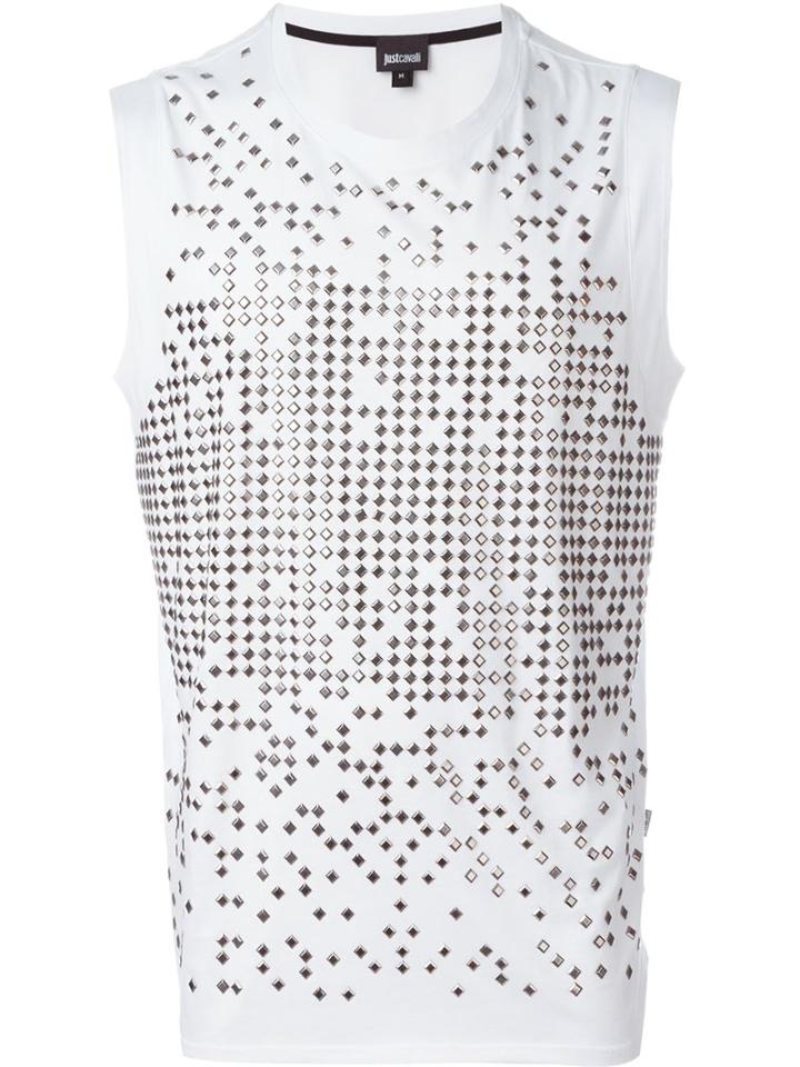 Just Cavalli Studded Tank Top
