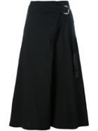 Y-3 - Wrap Skirt - Women - Cotton/lyocell - S, Women's, Black, Cotton/lyocell