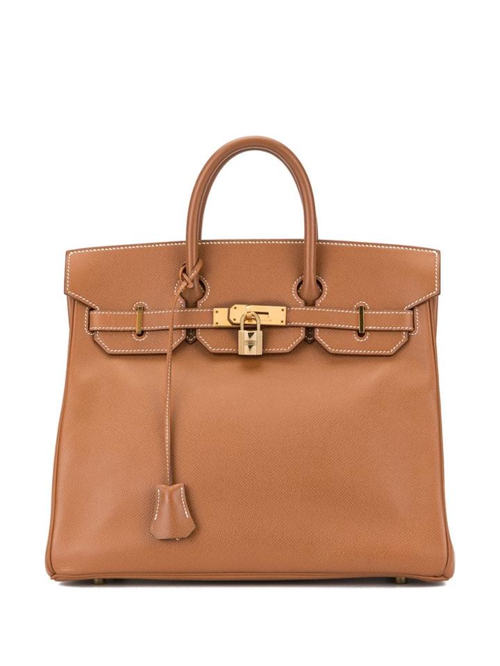 Hermès Vintage Haut A Courroies 32 Handbag - Brown