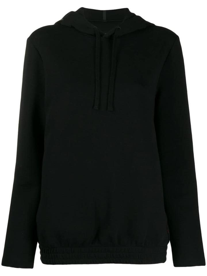 Woolrich Printed Logo Hoodie - Black