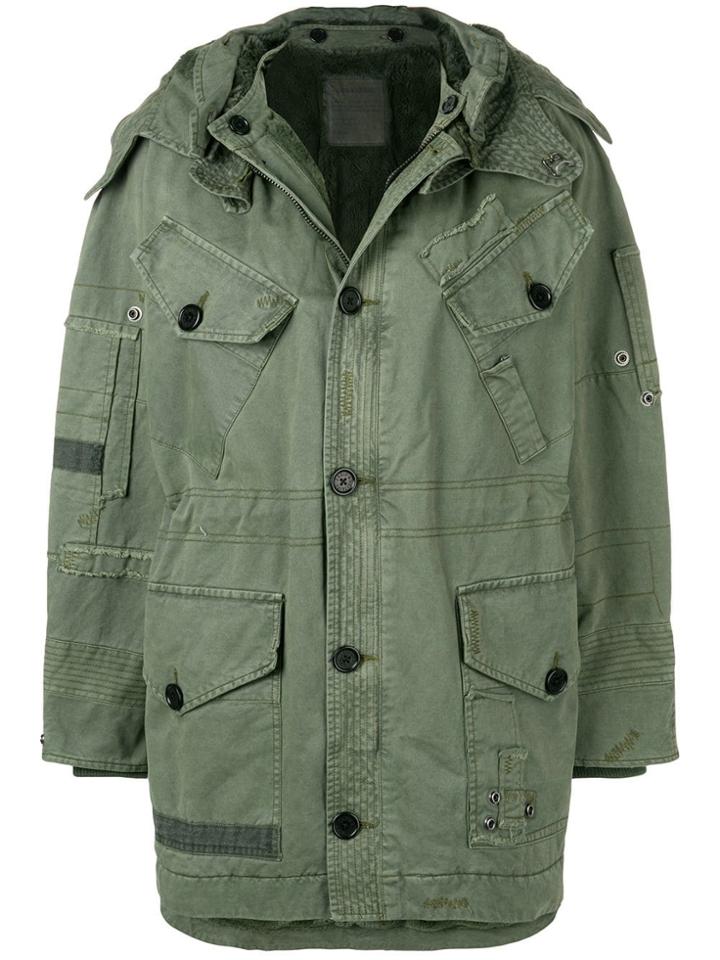Zadig & Voltaire Kool Grunge Parka - Green