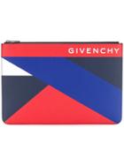 Givenchy Geometric Print Pouch - Red