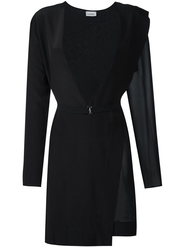 La Perla Asymmetric Hem Dress