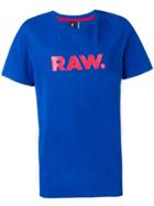 G-star Raw Research Logo Print T-shirt - Blue
