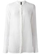 Poème Bohémien 'korean' Shirt, Women's, Size: 40, White, Silk/cotton