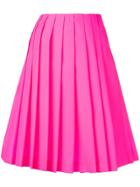 Prada Pleated Loose Skirt - Pink