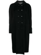 Fendi Pre-owned Peter Pan Collar Coat - Black