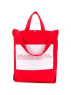 Calvin Klein Jeans Est. 1978 Est.1978 Logo Small Tote - Red