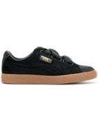 Puma Ribbon Lace-up Sneakers - Black