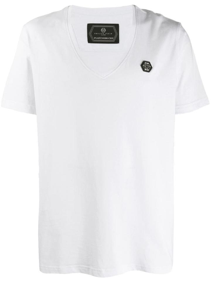 Philipp Plein V-neck Original T-shirt - White