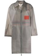 A-cold-wall* Sheer Mac Raincoat - Grey