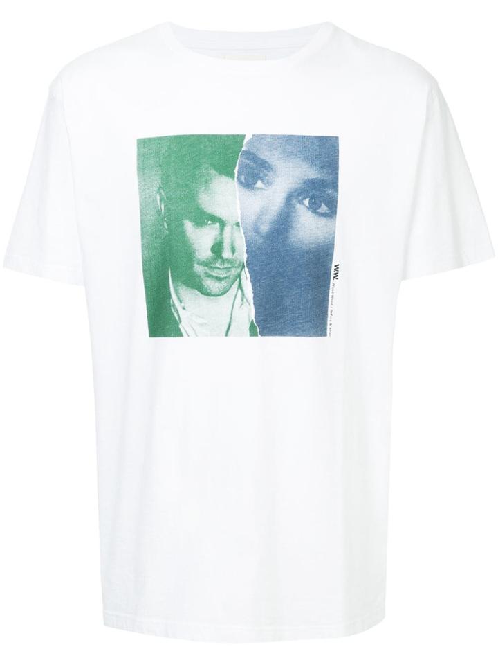 Wood Wood Printed T-shirt - White