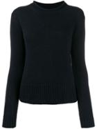 Ralph Lauren Collection Long-sleeve Fitted Sweater - Blue