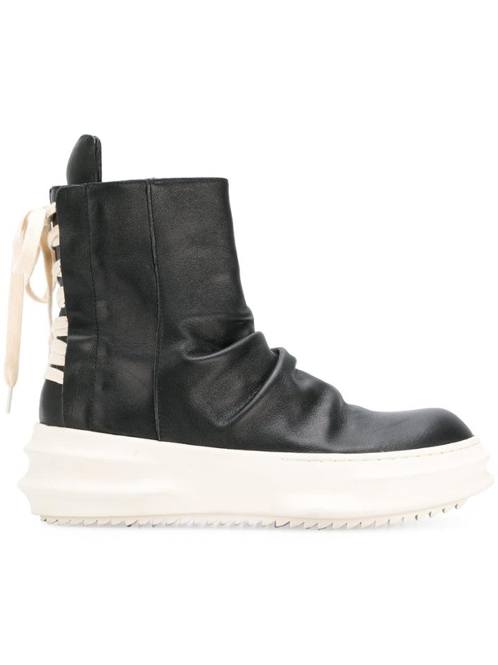D.gnak Lace-up Ankle Boots - Black