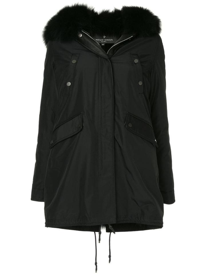 Nicole Benisti Belleville Reversible Parka - Black