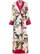 F.r.s For Restless Sleepers Floral Kimono Dress - Red