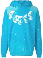 Dom Rebel Amigos Print Hoodie - Blue