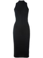 Jean Paul Gaultier Vintage Corset Style Fitted Dress, Women's, Size: 42, Black