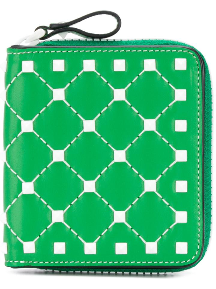 Valentino Valentino Garavani Free Rockstud Compact Wallet - Green