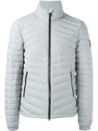 Ea7 Emporio Armani Padded Jacket, Men's, Size: L, Grey, Polyamide/polyester/spandex/elastane/feather Down