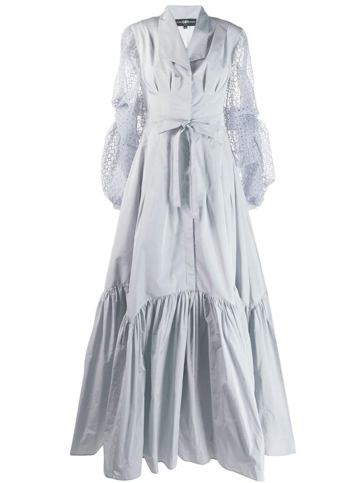 Avaro Figlio Maxi Shirt Dress - Grey