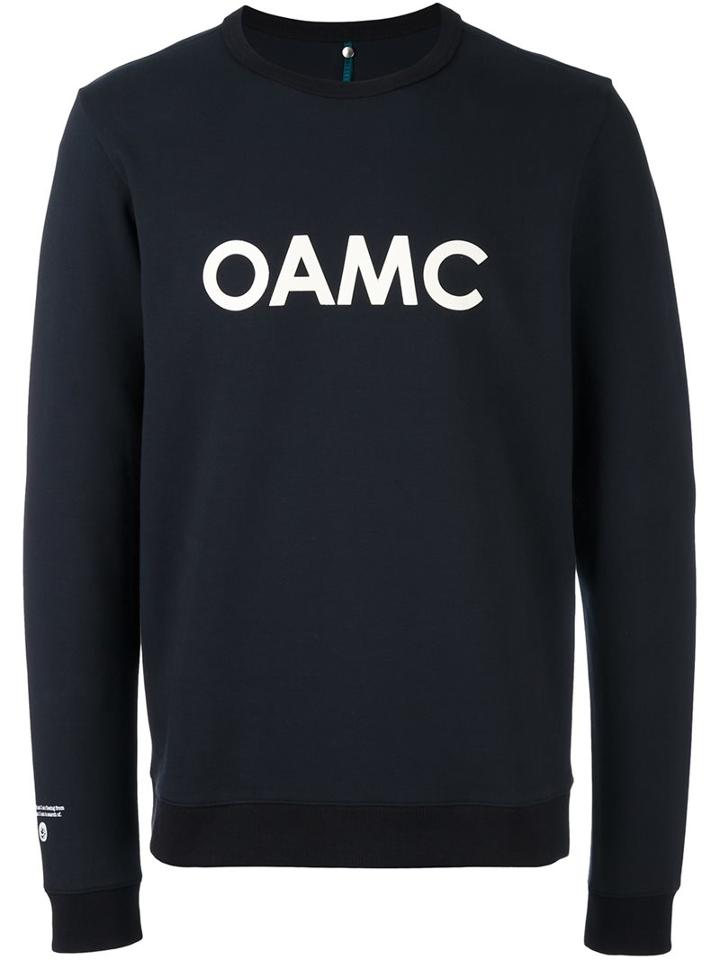 Oamc Logo Print Sweatshirt