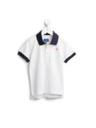 Fay Kids Classic Polo Shirt, Boy's, Size: 6 Yrs, White