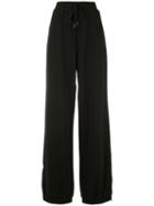 Fenty X Puma - Fenty Flared Trousers - Women - Cotton/polyester/spandex/elastane - S, Black, Cotton/polyester/spandex/elastane