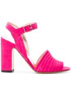 Michel Vivien Tyche Sandals - Pink & Purple