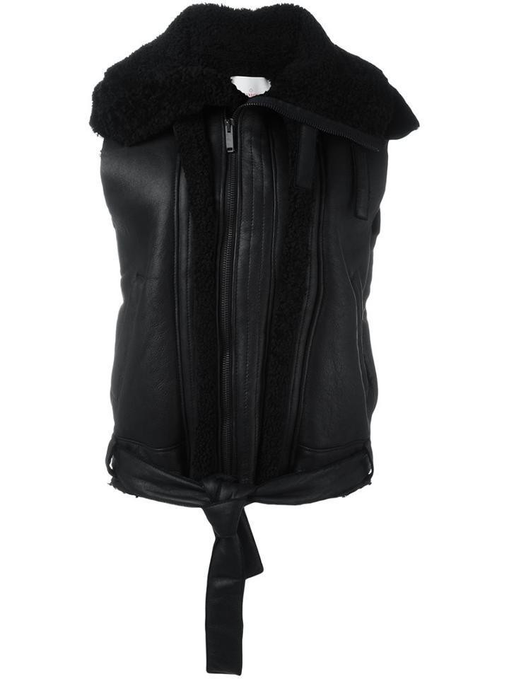 A.f.vandevorst Shearling Vest
