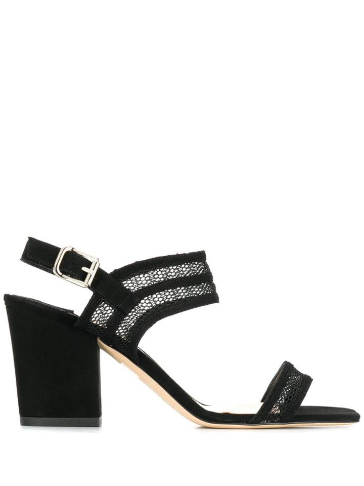 The Seller Heeled Sandals - Black