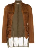 Comme Des Garçons Pre-owned Pulled-in Jacket - Brown