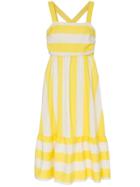 Paper London Bali Square Neck Racerback Dress - Yellow