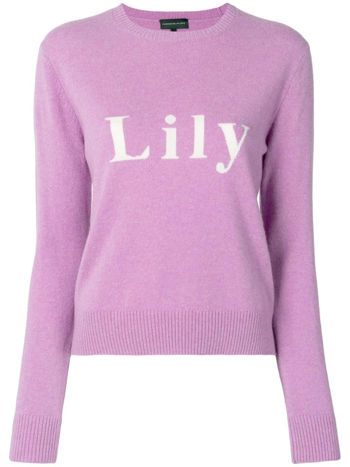 Cashmere In Love Kristie Jumper - Pink & Purple