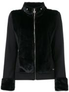 Liu Jo Shearling Fitted Jacket - Black