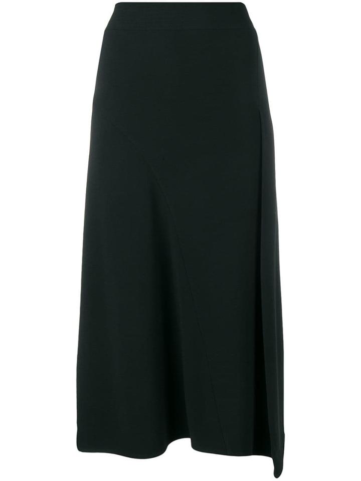 Victoria Beckham Panelled Cady Skirt - Black