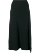 Victoria Beckham Panelled Cady Skirt - Black