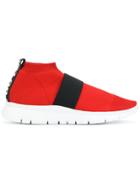 Joshua Sanders Pull-on Mesh Sneakers - Red