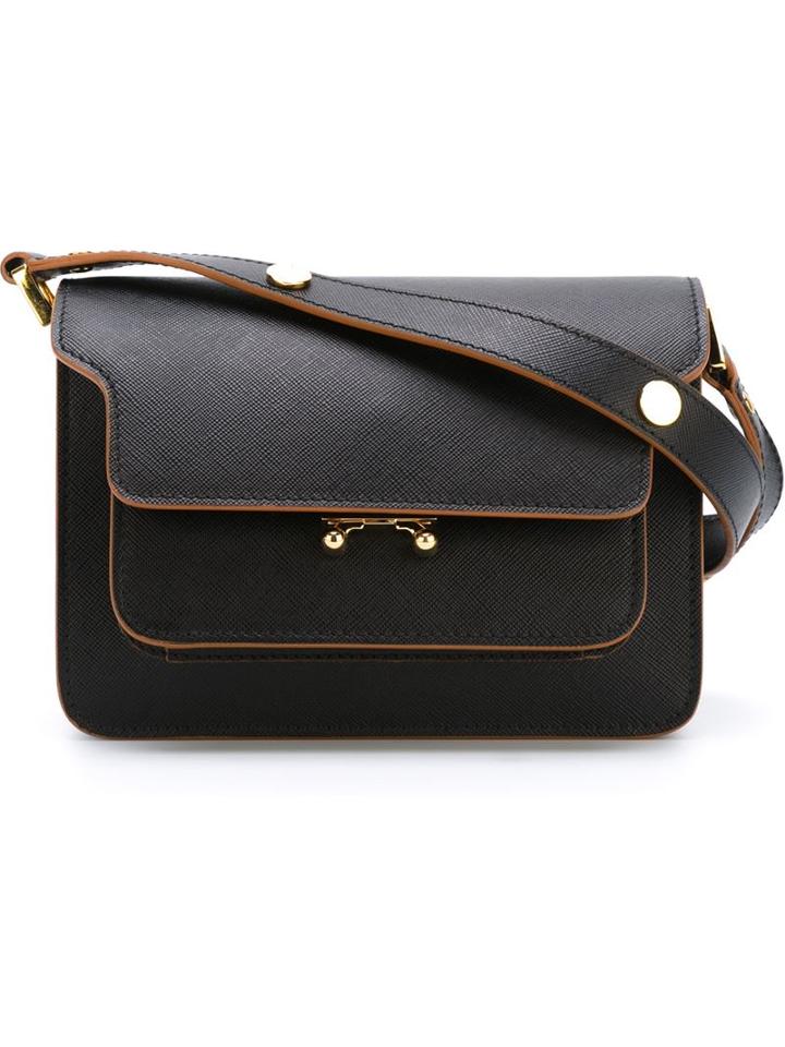 Marni 'metal Trunk' Shoulder Bag, Women's, Calf Leather