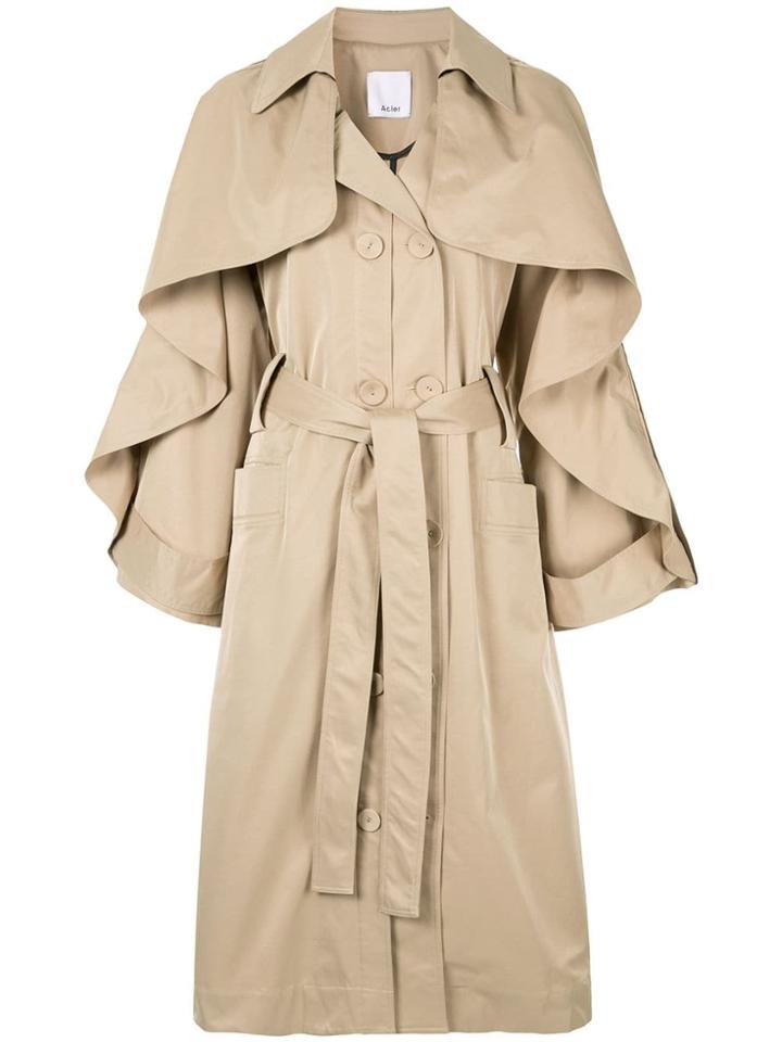 Acler Fairfax Trench Coat - Brown