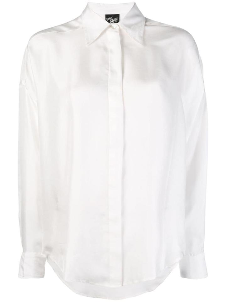 Michel Klein Concealed Front Shirt - White
