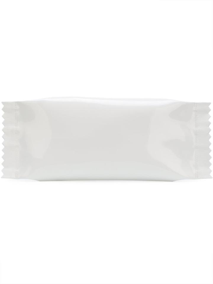 Mm6 Maison Margiela - Sweet Wrapper Style Clutch Bag - Women - Polyester - One Size, White, Polyester