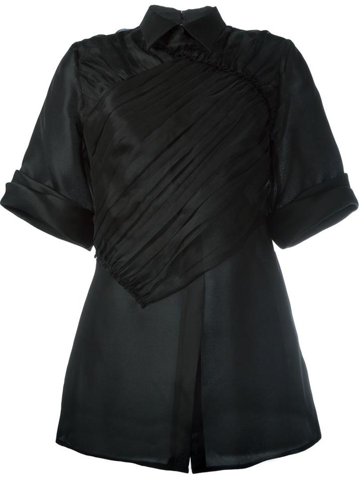 3.1 Phillip Lim Pleated Organza Shirt