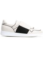 Bottega Veneta Strap Slip On Sneakers - 106 - Grey