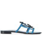 Fabrizio Viti City Bow Slides - Blue